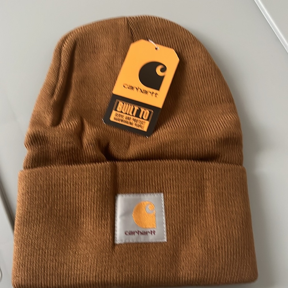 Carhartt Mens knit cuffed beanie